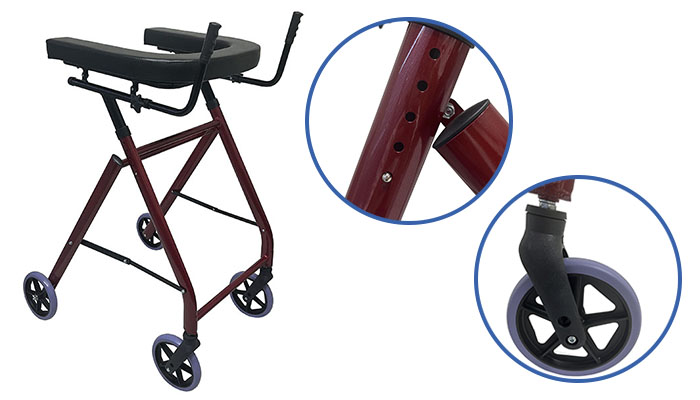 hemiplegia rehabilitation half-body walker