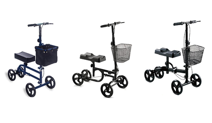 Mga pangunahing tampok ng mga scooter ng tuhod