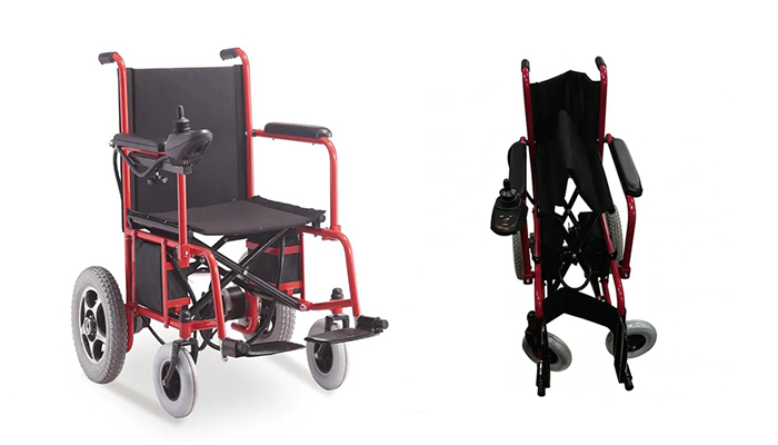 lightweight collapsible wheelchair
