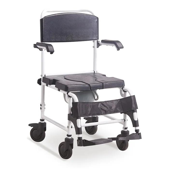 Commode wheelchair: buong pagsusuri ng mga function, pakinabang at disadvantages