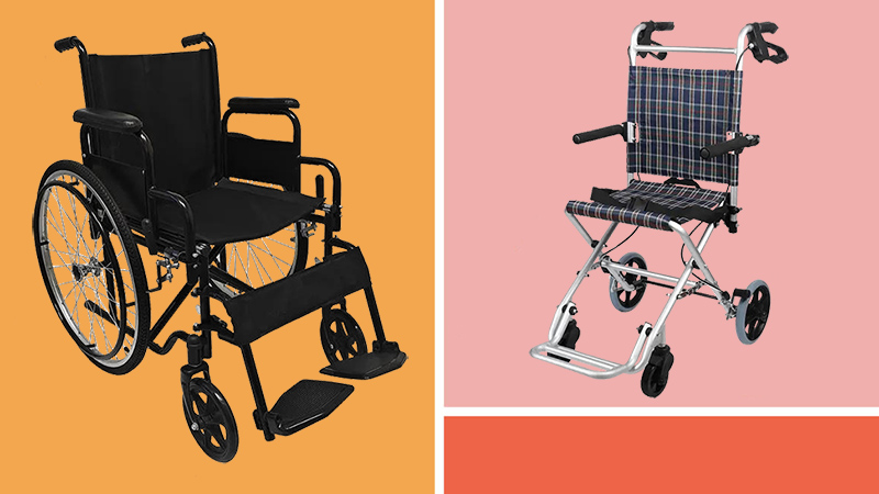 Ano ang pagkakaiba sa pagitan ng isang regular na wheelchair at isang transport wheelchair?