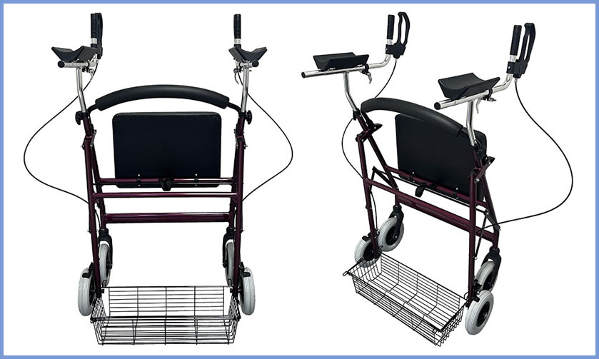 stand up rollator walker