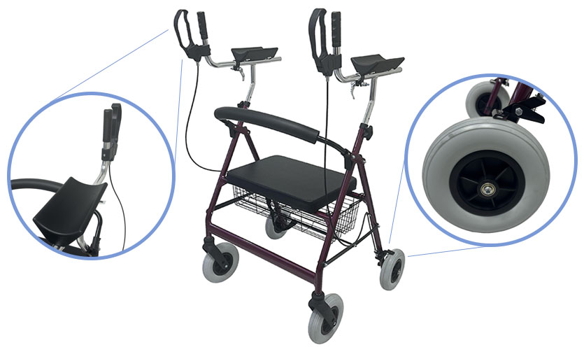 upright rollator