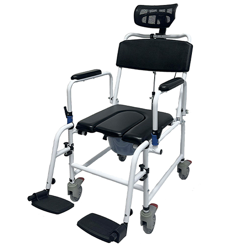 Reclining Commode Wheelchair