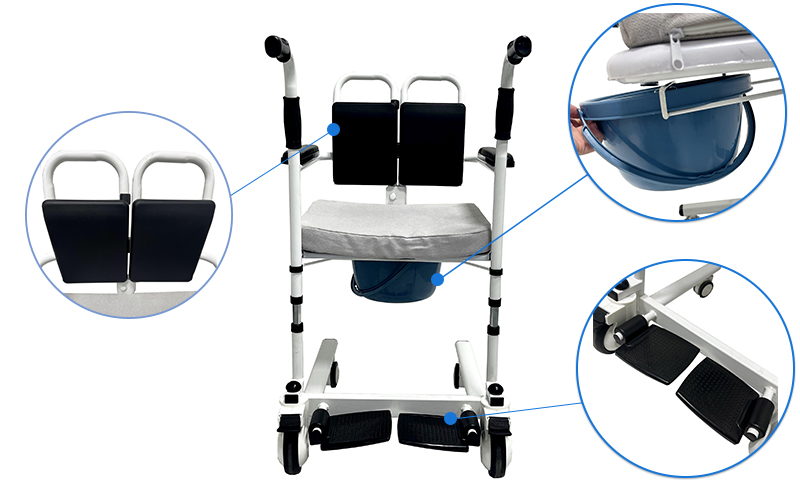 trasfer commode chair