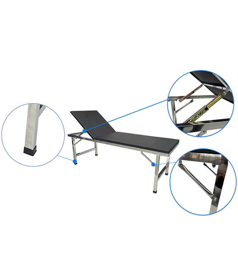 examining couch hospital bed