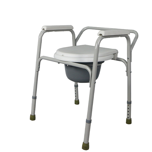 aluminium disabled commode chair