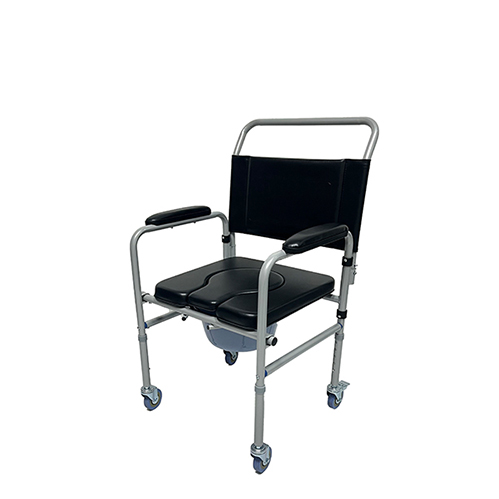 wheeled toilet chair