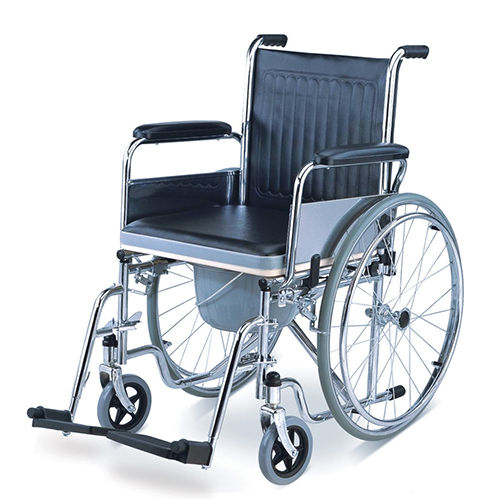 Big Wheel Folding Commode Wheelchair Big Wheel Folding Commode Wheelchair