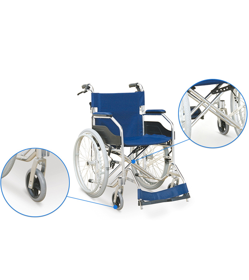 economic folding wheelchair