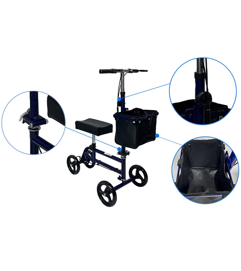 Adjustable outerdoor used knee walker