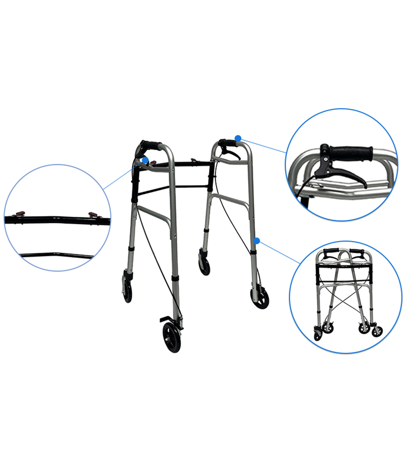 Walking Aluminum Frame for Elderly People