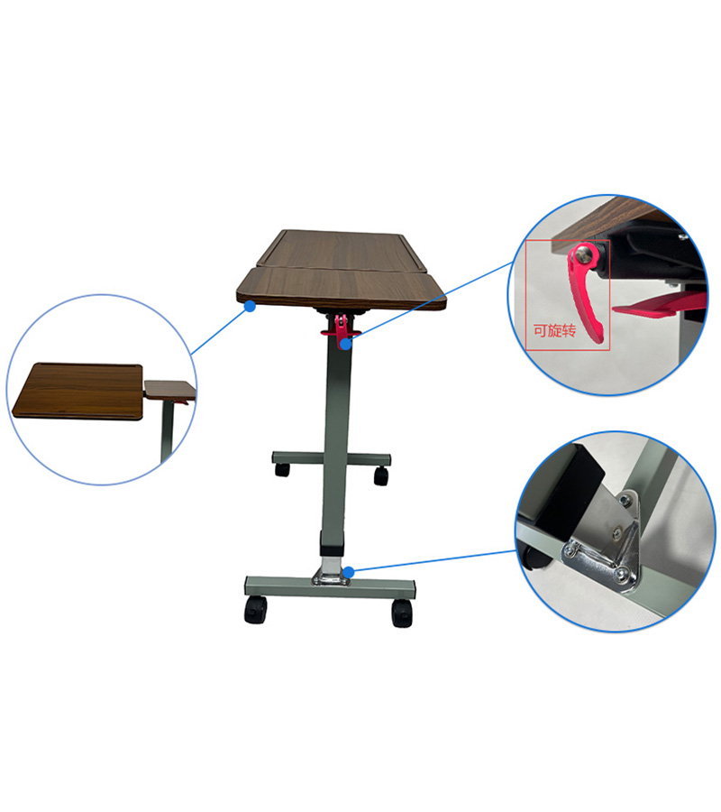 Height Adjustable Bed Side Table