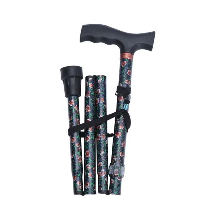 folding lightweight walking stick