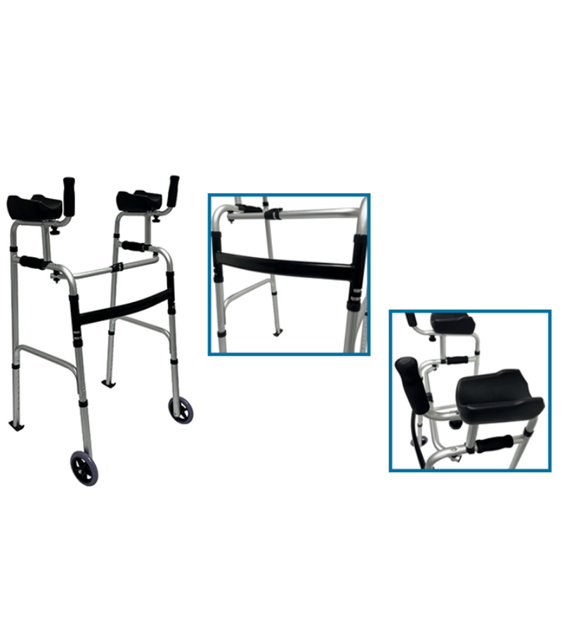 Rollator Walker for Walking With Forearm Support