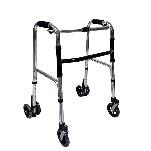 Lichtgewicht aluminium rollator met wielen