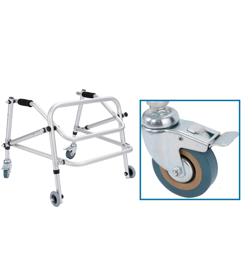 Height Adjustable Aluminum Posterior Walker for Therapy