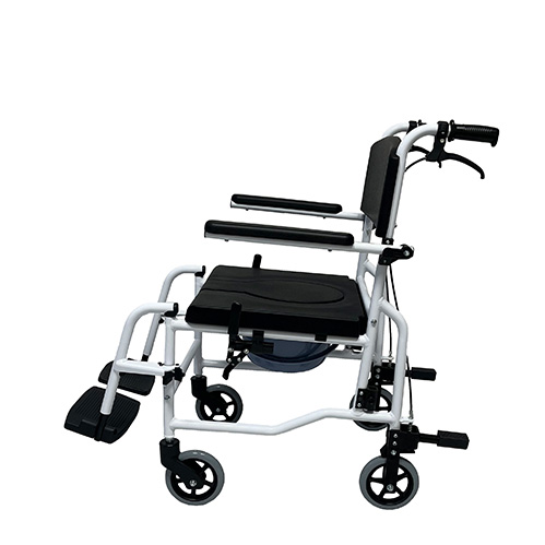 Toilet Commode Chair with Wheels for Elderly