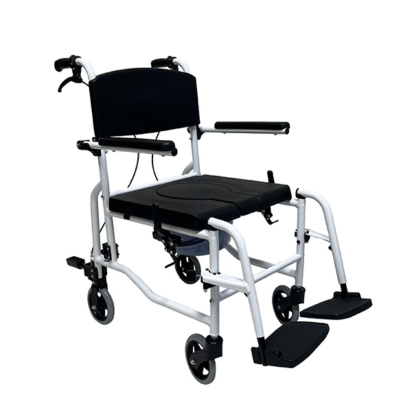 Alumínium WC-szék kerekekkel rehabilitációs emberek számára