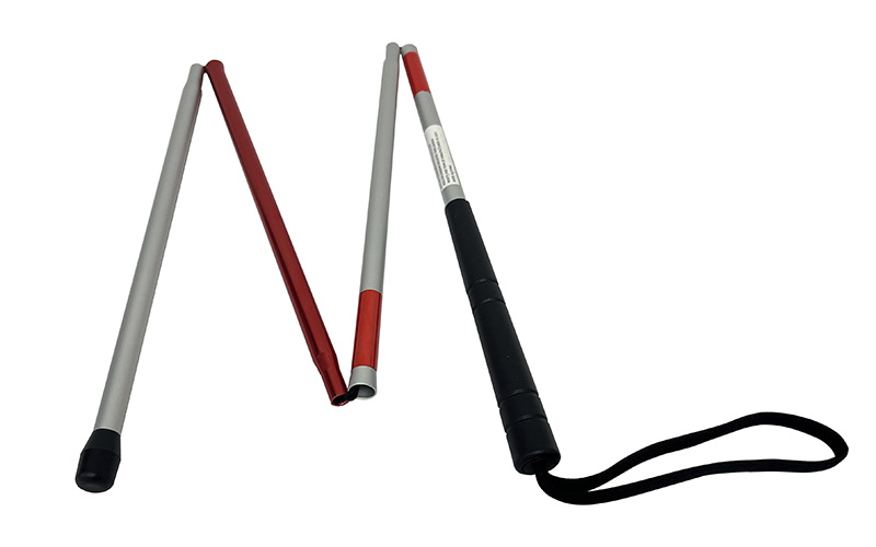 Folding White Cane