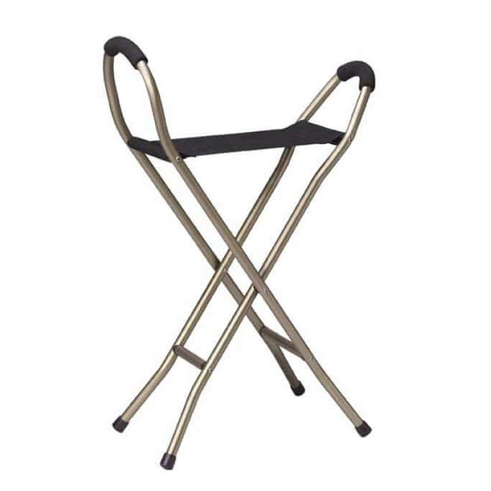 Aluminum Alloy Folding Cane Stool
