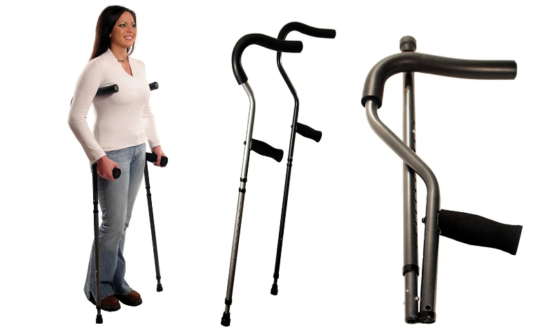 Extra-Large Underarm Crutches