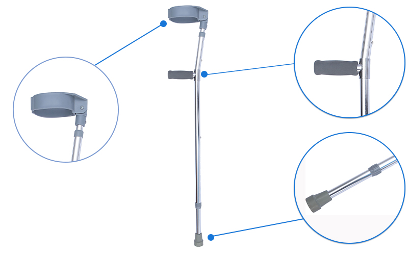 Forearm walking Crutches