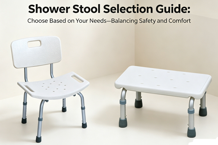 Shower Stool Selection Guide: Choose Based on Your Needs—Balancing Safety and Comfort