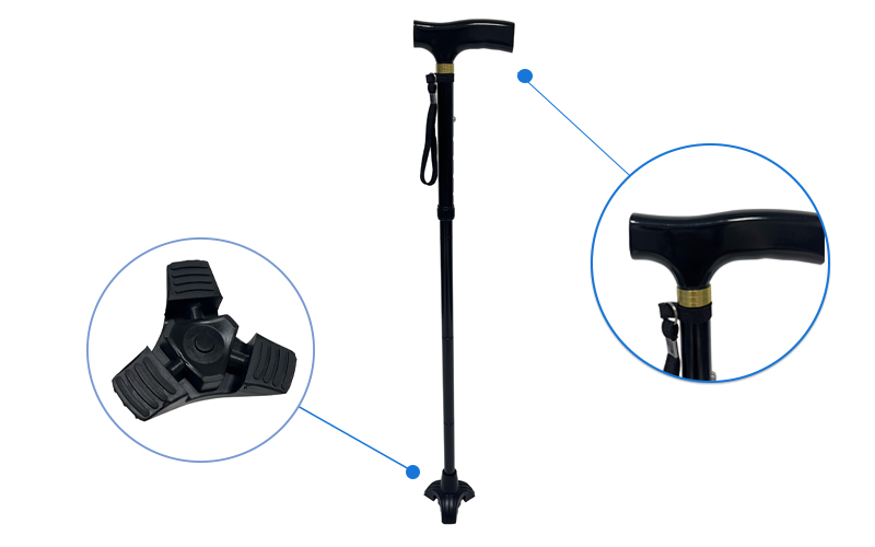 Multifunctional Foldable Cane