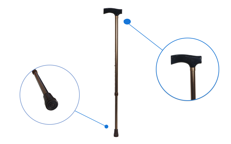 Aluminum crutch