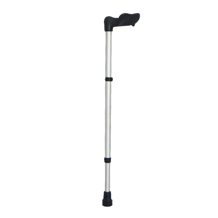 Bastón ergonómico ajustable de aleación de aluminio