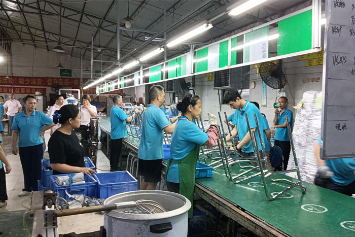 Competencia de habilidades del equipo del taller de Jianlian Nursing Co., Ltd.