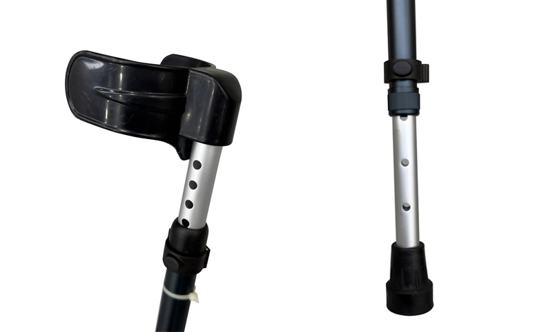 Professional F-type forearm cane