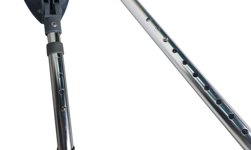 Aluminum F-Style Forearm Crutch