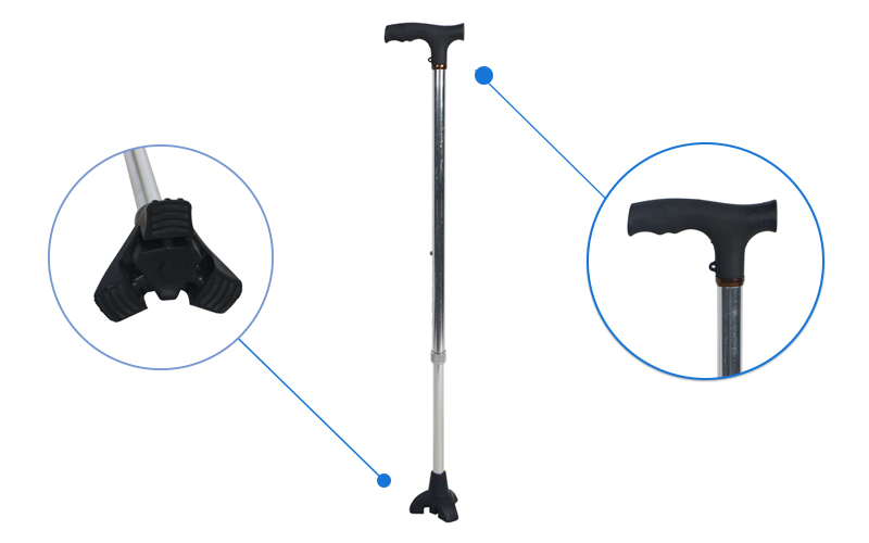 cane with tripod base