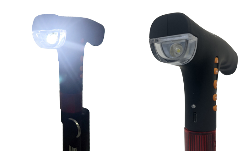 Aluminum multi functional cane