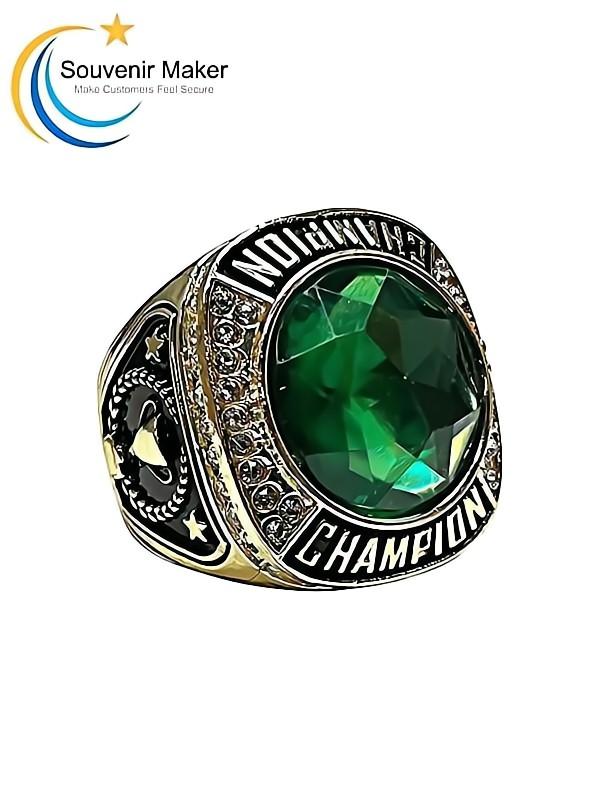 Зелен шампионски пръстен Зума