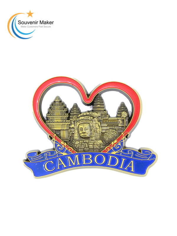 Imã de geladeira Camboja
