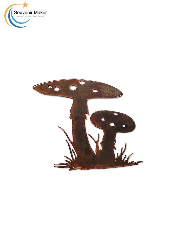 Rusty Mushroom Fridge Magnet