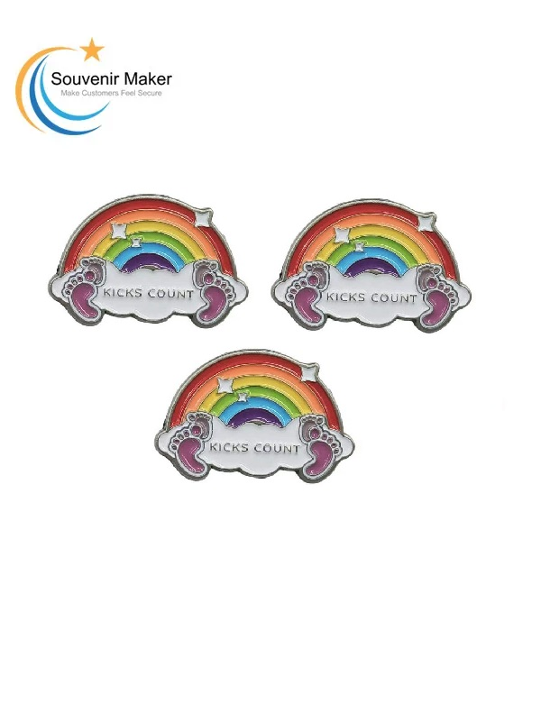 Rainbow lapel Pin