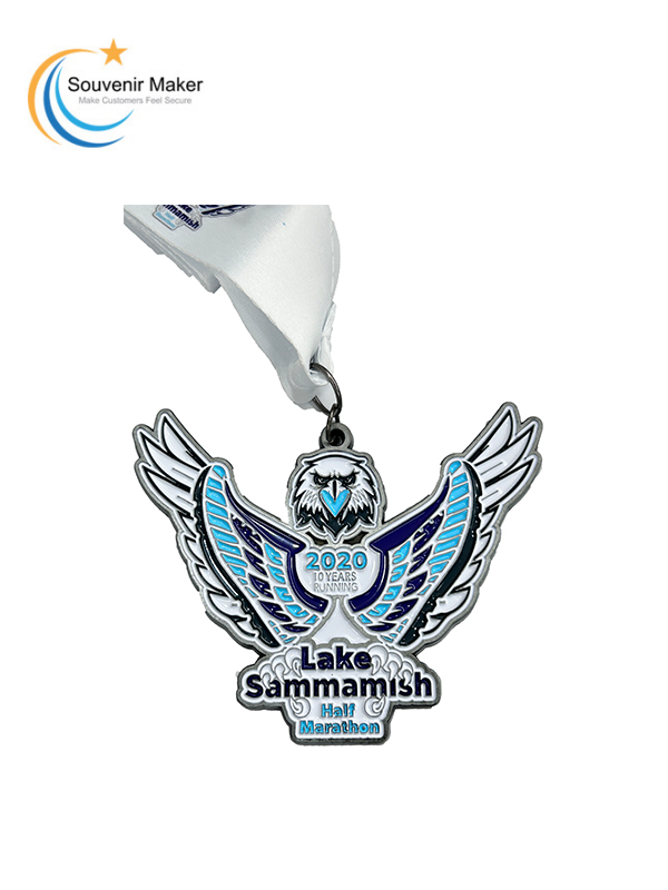 Custom Eagle Soft Emalj Medalj