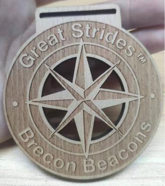 custom wooden medals