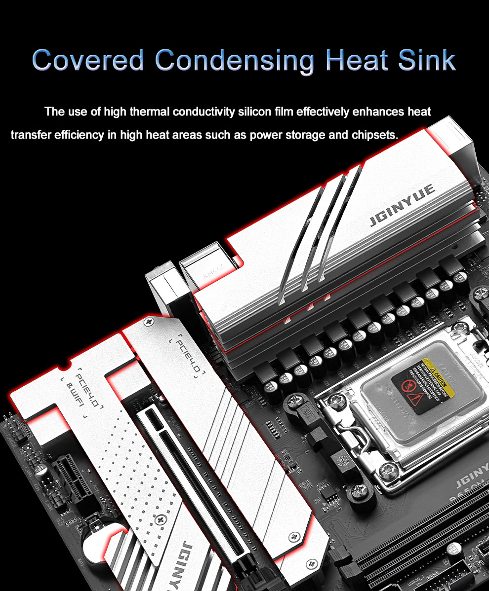 Supply AMD AM5 Ryzen DDR5 PC Motherboard B650M Wholesale Factory