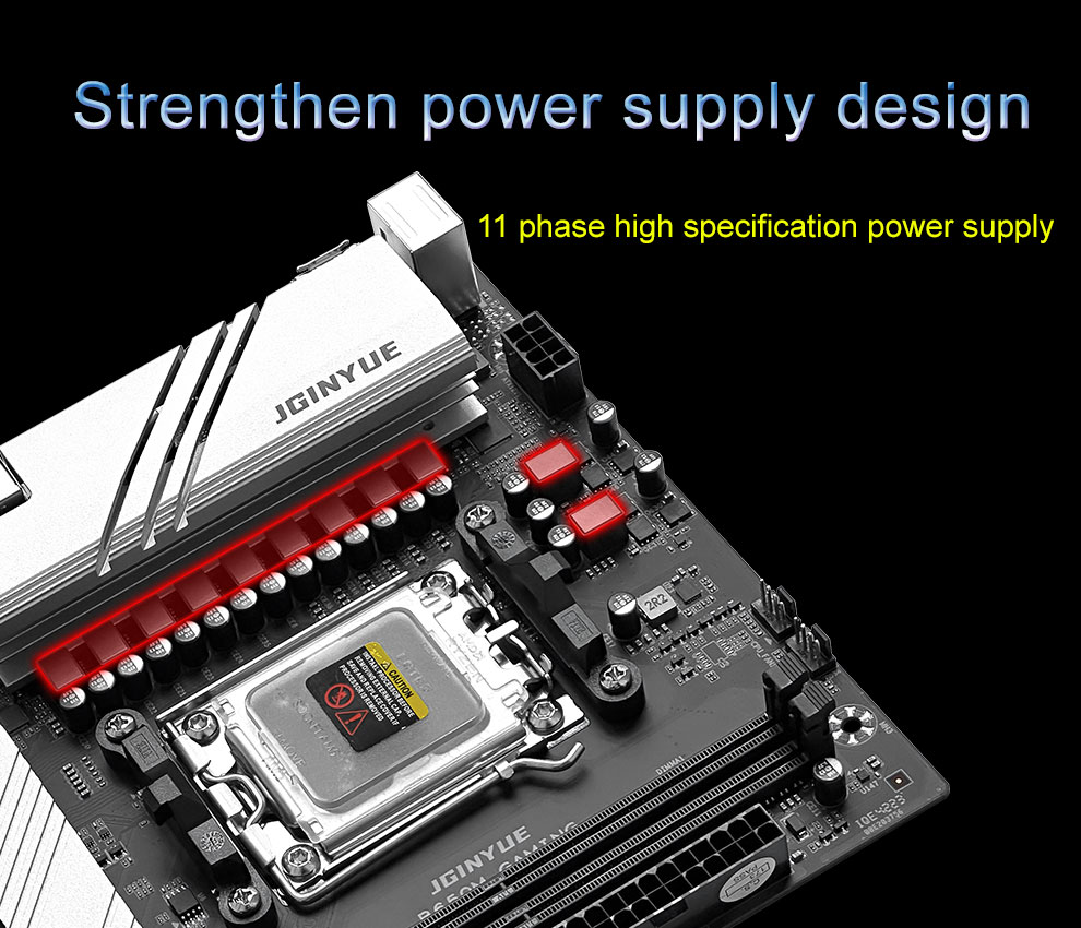 Supply AMD AM5 Ryzen DDR5 PC Motherboard B650M Wholesale Factory