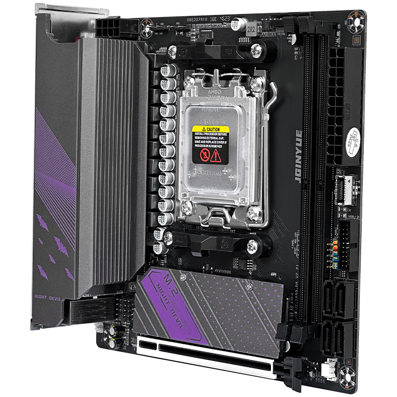 AMD AM5 Ryzen DDR5 PC Motherboard B650i ITX