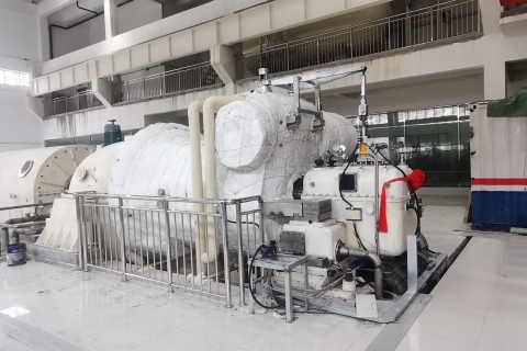 池州垃圾发电项目12MW冷凝汽轮机一次冲转成功