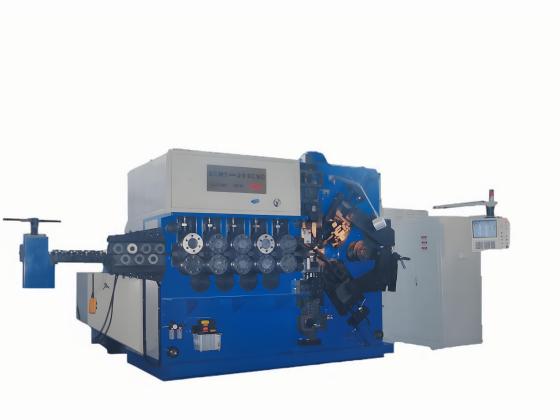 Automatic CNC stretching, twisting, compression, spiral spring forming, manufacturing, production and manufacturing machine