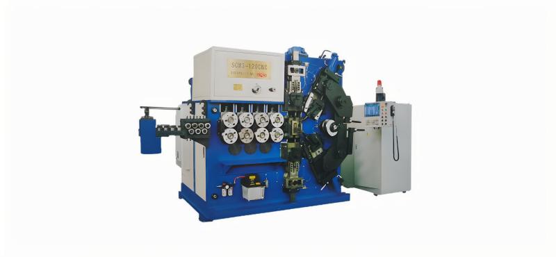 Máquina automática CNC de alongamento, torção, compressão, formação de mola espiral, fabricação, produção e fabricação