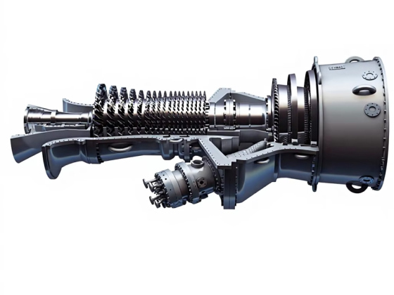 Импульсная реверсивная комбинированная турбина