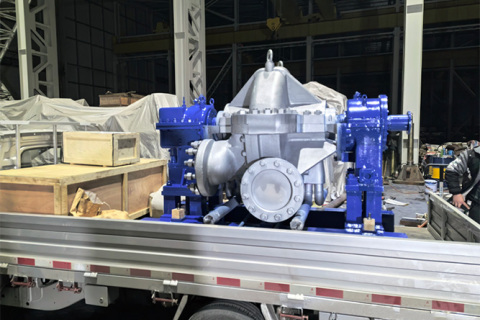 Qingzhou Projesi için Kompakt Geri Basınçlı Buhar Türbini Başarıyla Devreye Alındı